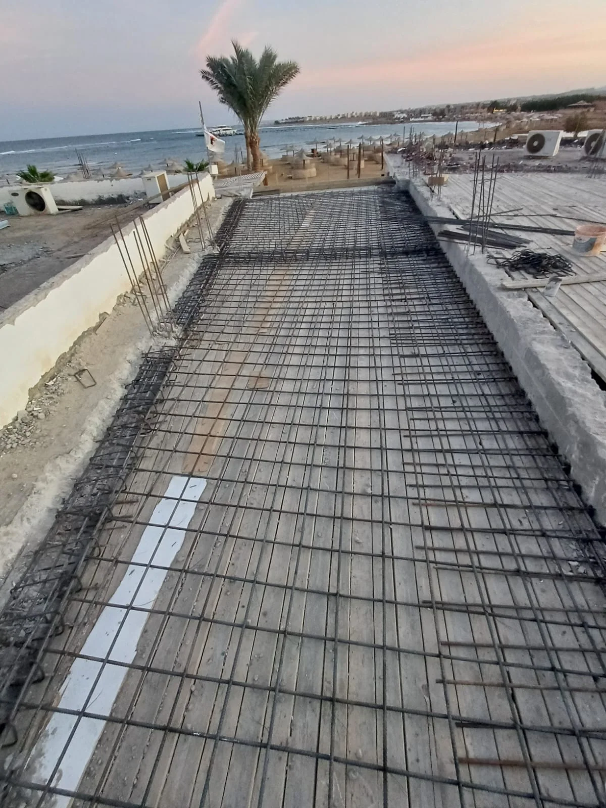 Structural works at the Equinox Resort Extension